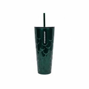 NWT Starbucks 2024 Anniversary Siren Green Scales Spotter Tumbler 24oz Venti SS